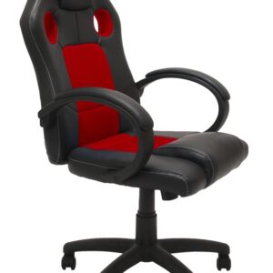 Fotel Enzo ENZO CZARNY CZERWONY