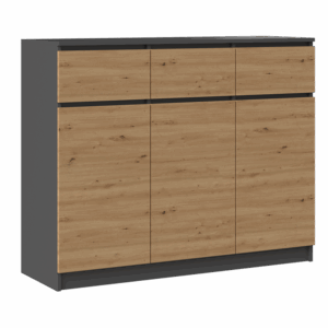 Komoda Malwa 3D3S ANTRACYT ARTISAN