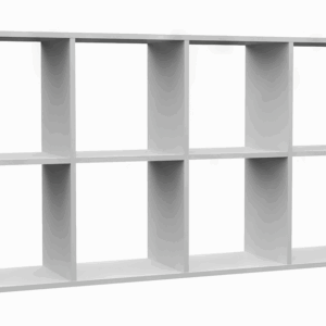 Regał Malax 2X4 BIAŁY
